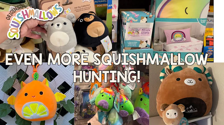 EVEN MORE SQUISHMALLOW HUNTING! (Dollar Tree, TJ Maxx, Claire’s, Walgreens and more!)