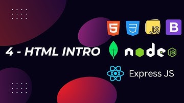 4. HTML Intro | Full Stack Web Development 2024 Bootcamp