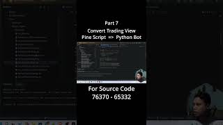Convert Any TradingView Pine Script Strategy or Indicator into a Fully Automated Python Trading Bot