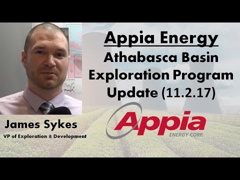 Appia Energy Update With James Sykes Vp Of Exploration Development Youtube