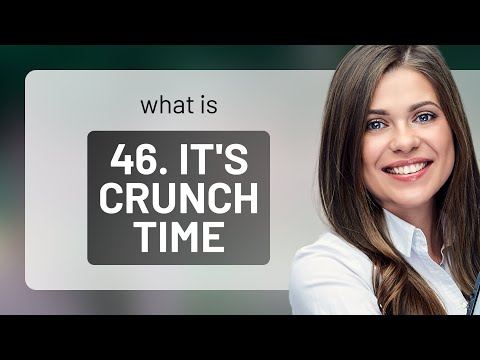 Crunch Time: Mastering the Art of Handling Pressure