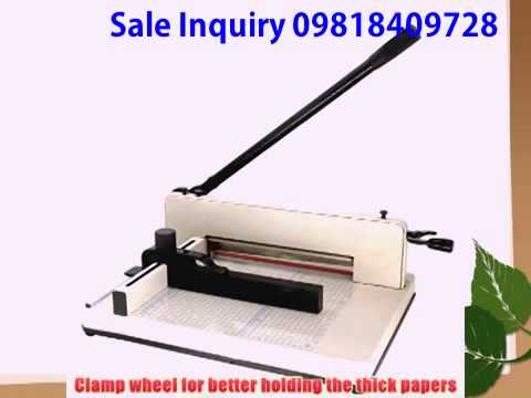 Paper Cutting Machine Price List In Delhi India You