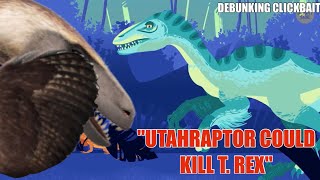 The Dumbest Paleontology Video On YouTube - 8 Dinosaurs That Could Beat T-Rex in a Fight Review\/Rant