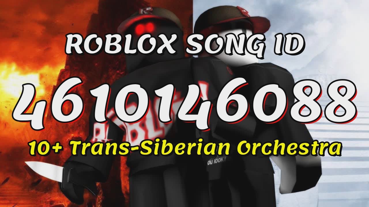 10+ TransSiberian Orchestra Roblox Song IDs/Codes YouTube