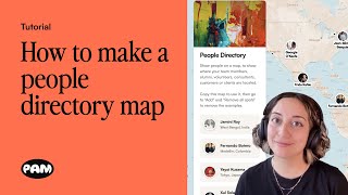 How To Create A People Directory Map
