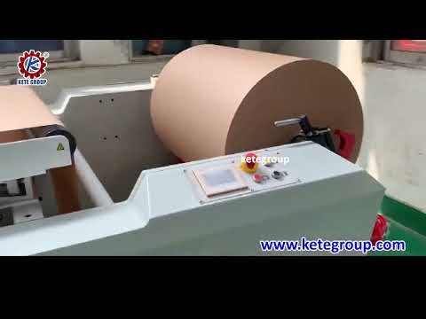 Paper Bag Making Machine With Flat Handle丨Shopping Food Carry Bag