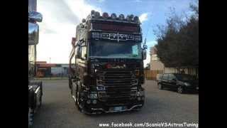 Scania R730 Black Amber Tuning By F.lli Marra - On The Road