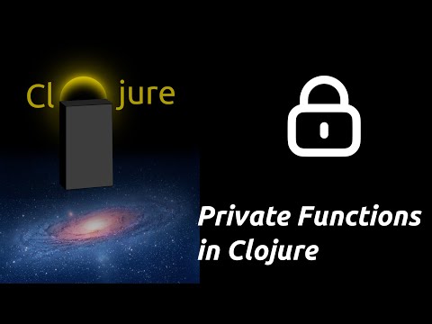 Private Functions in Clojure