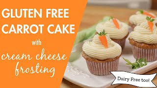 Gluten Free Carrot Cake With Cream Cheese Frosting