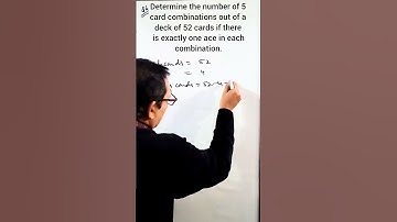 Ex 6.4 Q6 Chapter 6 PnC | 5-Card Combinations with Exactly One Ace | Class 11 Maths NCERT Solution