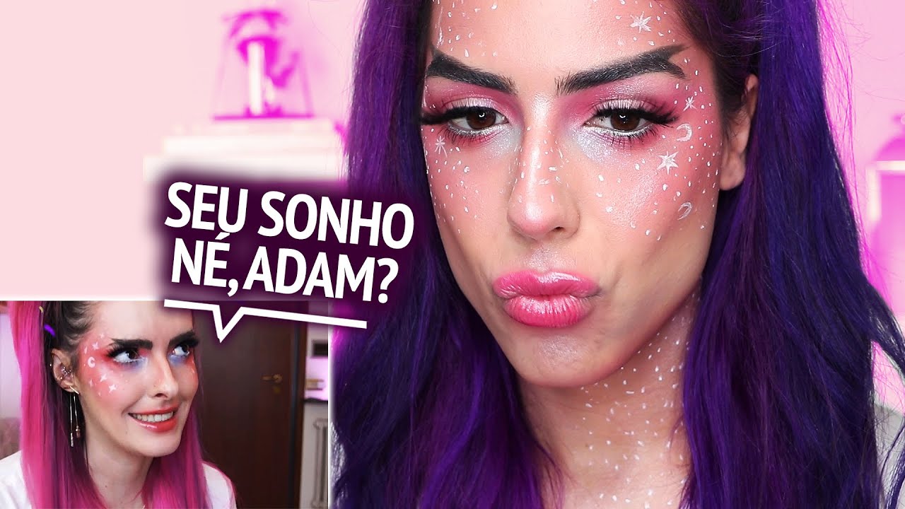 IMITEI UMA MAQUIAGEM DA KAREN BACHINI