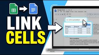 How to Link Cells from Google Sheets to Google Docs 2026 (Beginner Guide)