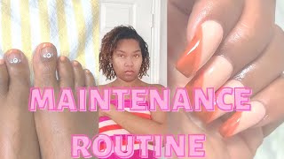 Maintenance Routine: DIY Pedicure and Press-on Nails Application screenshot 4