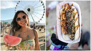 WHAT I EAT IN A DAY VEGAN | COACHELLA