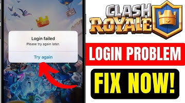 ✅ Mobile Gaming Update — Clash Royale Login Failed Fix | Ultimate Login Error Solution