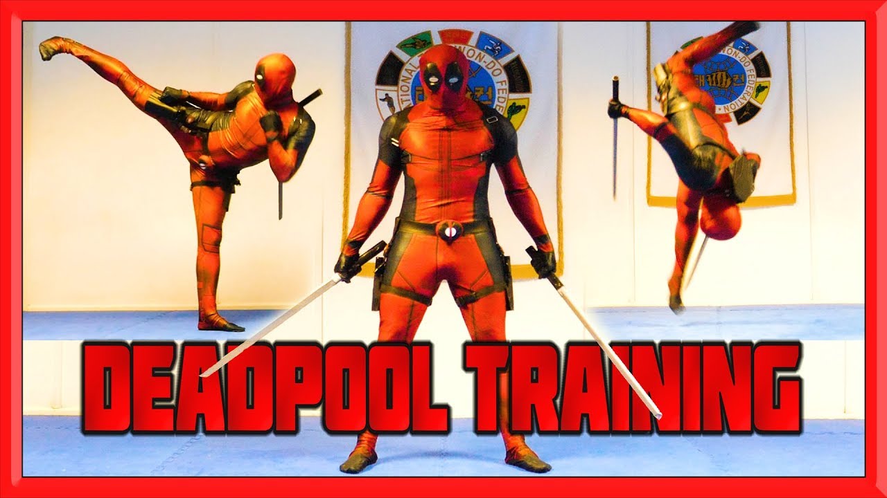 Deadpool Training In Real Life | Kicks \U0026 Flips