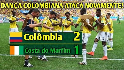 Colômbia 2 x 1 Costa do Marfim - Melhores Momentos - DANÇA COLOMBIANA DE NOVO! - Copa 2014