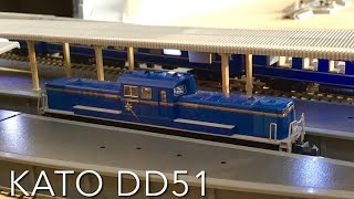 KATO DD51 with JR Type 25-24 Series HOKUTOSEI Sleeping Train