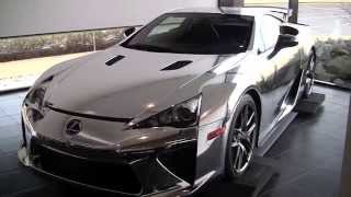 All Chrome Lexus LFA (1 Million € Car)