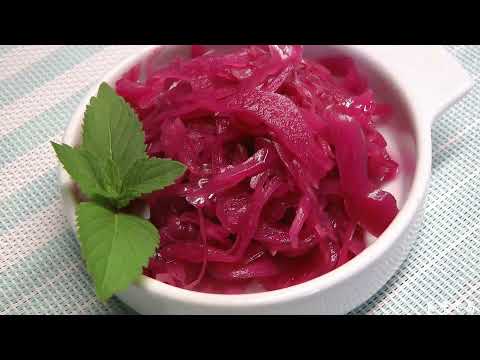 让你惊艳的西餐万能紫甘蓝泡菜 — amazing pickled red cabbage