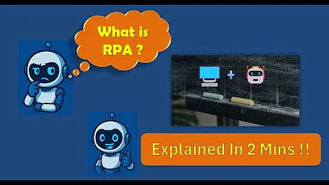 What is RPA? | Robotic Process Automation | Power automate | explained in 2 mins