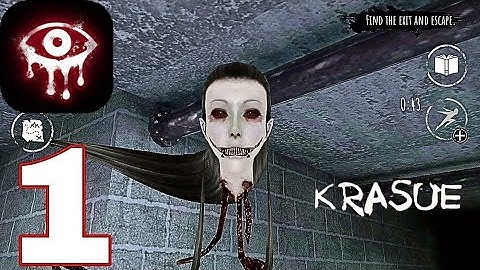 EYES (The Horror Game) Easy | Gameplay Walkthrough | PART 1 (iOS, Android)