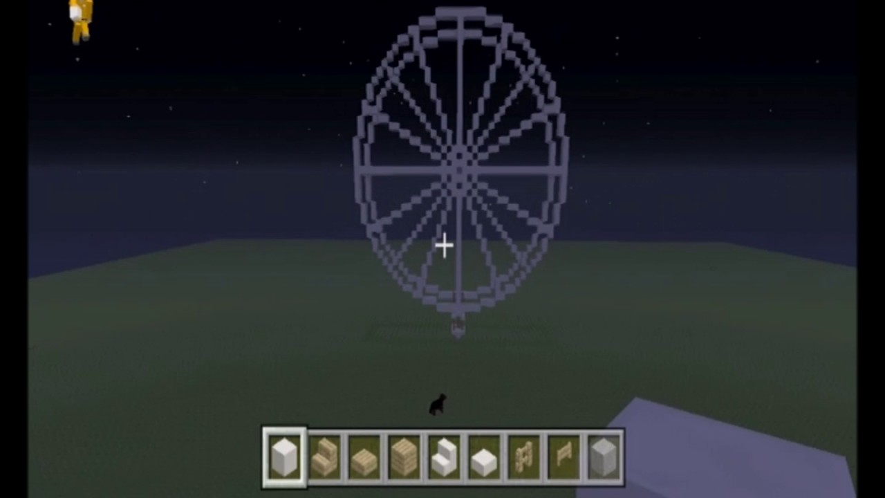 tuto grande roue Minecraft - YouTube