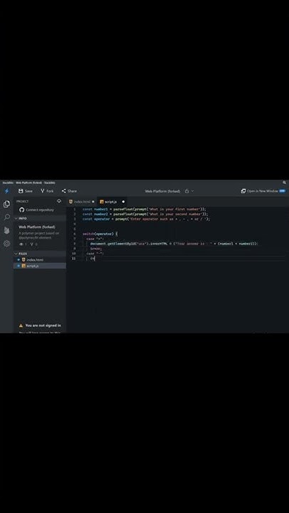 How to make simple calculator using html, javascript and css. #Shorts ...