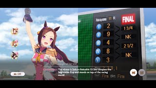 Umamusume - Sakura Bakushin O Takes It All In Sagittarius Cup Group B! (Landscape Version)