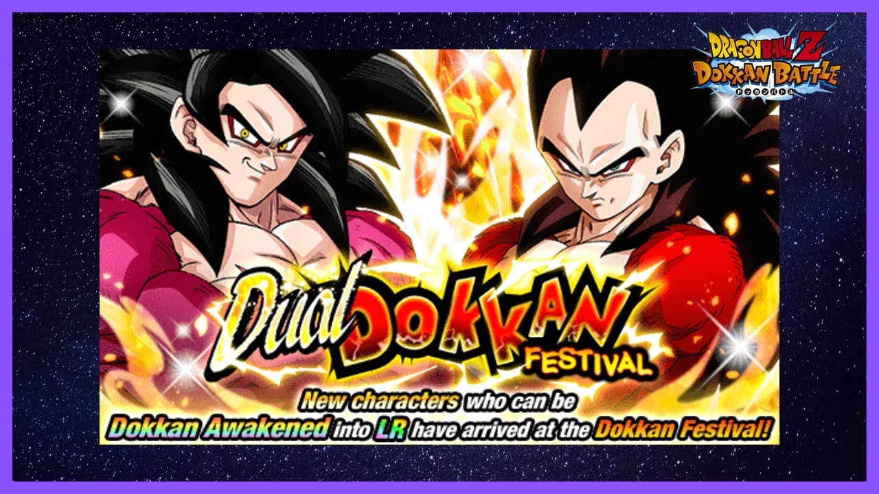 LR Super Saiyan 4 Goku & Vegeta Summons // DBZ Dokkan Battle  YouTube