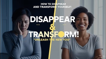 How to Disappear and Transform Yourself: Unlock Your True Potential in 7 Steps