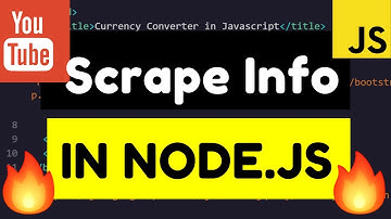 Build a Youtube Video Info App in Node.js and Express Using Youtube Data API V3 and Yt Scraper in JS