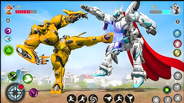 Super Grand Robot Car Bike Jet Transform 3D Game 