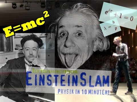 Von Einstein bis de Broglie - Die Schönheit physikalischer Formeln