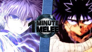 One Minute Melee S5 EP5 - Killua vs Hiei (Hunter X Hunter vs Yu Yu Hakusho) screenshot 3