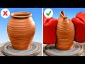 Fascinantes trucos de alfarería de barro y grandes ideas para crear productos de cerámica