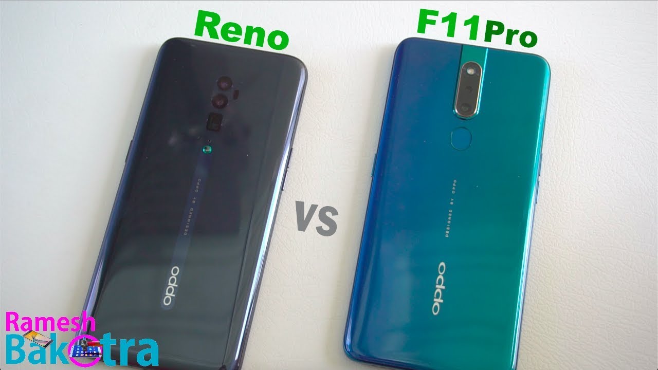 Oppo Reno 10x Zoom Vs F11 Pro Speedtest And Camera Comparison Youtube