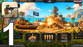 Warzone Commander - 게임플레이 공략 1부 - 레벨 1-10 (iOS, Android) screenshot 2