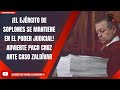 ¡EL EJÉRCITO DE SOPLONES SE MANTIENE EN EL PODER JUDICIAL! ADVIERTE PACO CRUZ ANTE CASO ZALDÍVAR