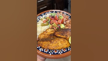 Pan Seared Tilapia
