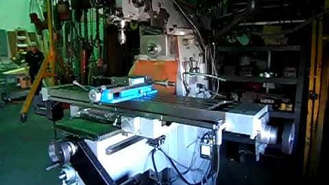 Sharp VH25 Horizontal Vertical Knee Mill w/ Proto Trak