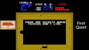 Legend of Zelda [NES] Playthrough #08, Quest 1, Level 6: The Dragon