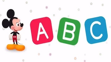 Disney Buddies ABCs: ABC Song & Game w/ Mickey Mouse - Learn the Alphabet