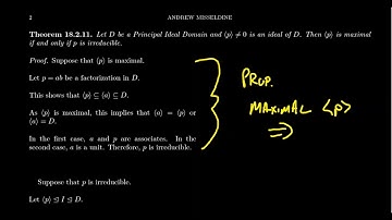 Principal Ideal Domains