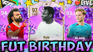 EAFC24 FUT Birthday Team 2 w\/ Pele \& Salah👑 Elite Division Rewards💥New 5* 5* Evolution🧬