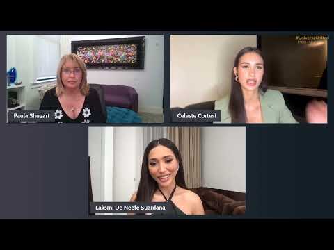 Celeste Cortesi and Laksmi De Neefe Suardana Talk Cyberbulling  | Miss Universe