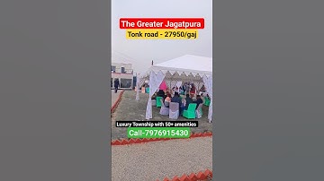 The Greater Jagatpura में JDA Approved Plot #plotinjaipur