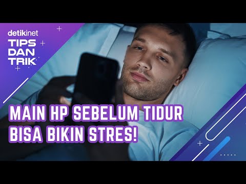 Awas! Sering Main HP Bisa Bikin Susah Tidur