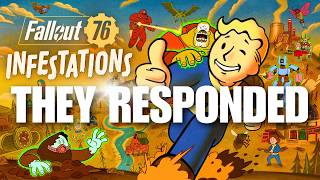 Bethesda addressed player complaints & INFESTATIONS got a surprise patch | Fallout 76