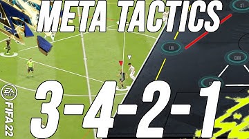BEST META 3421 CUSTOM TACTICS & INSTRUCTIONS (POST PATCH) - FIFA 22